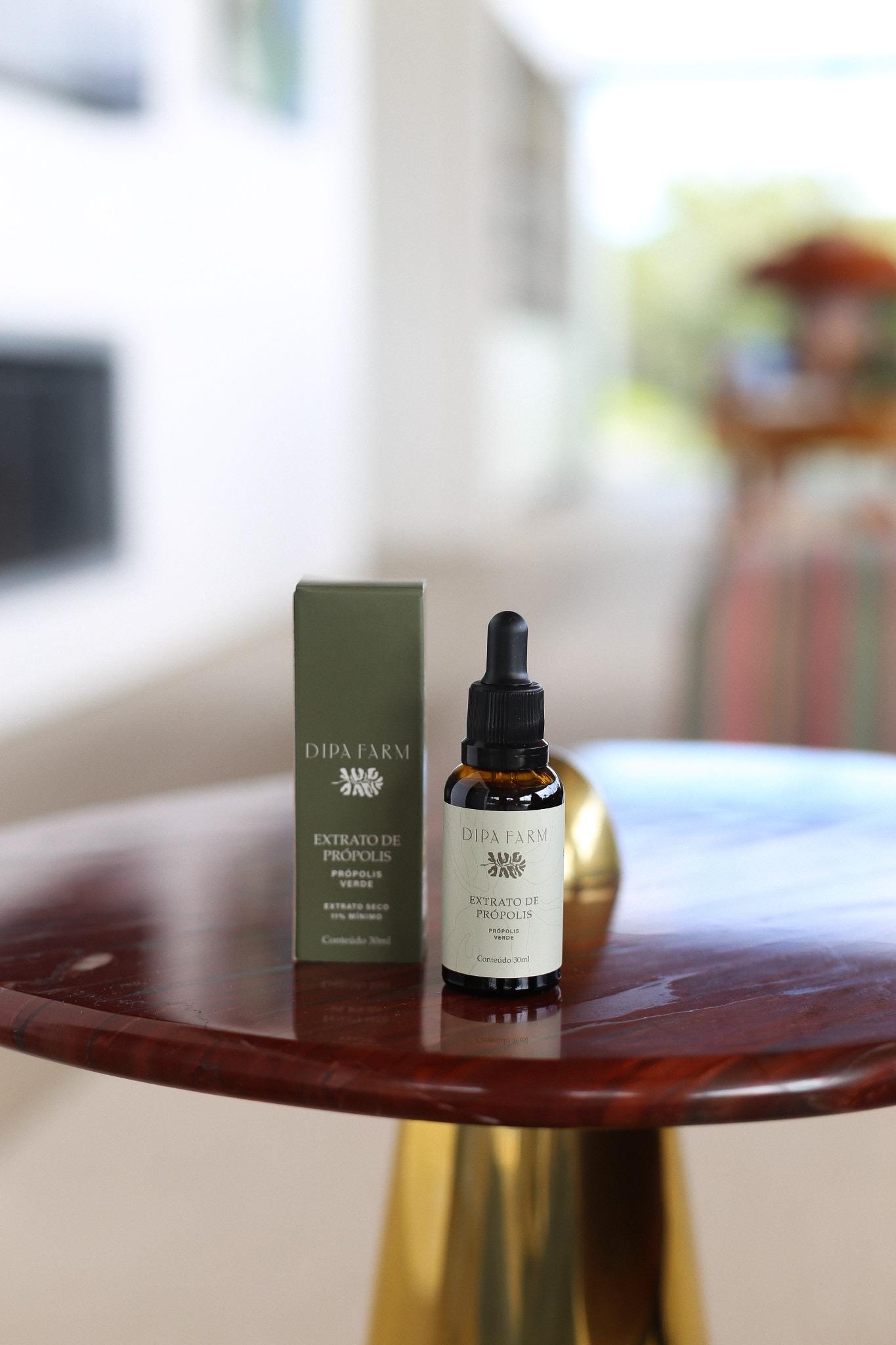 Extrato de própolis verde